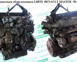 Мотор (Двигатель) с навесным оборудованием 2.8DTI RENAULT MASTER 98-10 (РЕНО МАСТЕР) (S9W 702, 8140.43,