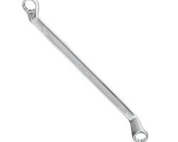Ключ накидний 12-13 мм, CrV, покриття сатин-хром PROF DIN3113 INTERTOOL XT-1212