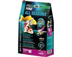 Всесезонный корм JBL ProPond All Seasons M для средних кои и других прудовых рыб, 5.8 кг