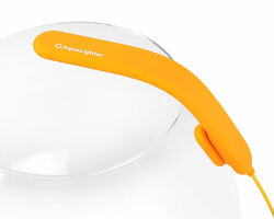 AquaLighter PicoSoft - инновационный гибкий LED светильник для круглых аквариумов. Жолтый
