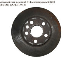 Тормозной диск передний R14 вент. PEUGEOT EXPERT 95-07 (ПЕЖО ЕКСПЕРТ) (GP1316323080, 1316323080)