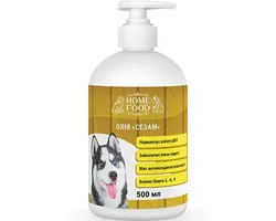 Фітомін для собак олія «Сезам» для нормалізації роботи ШКТ 500 мл