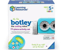 Ігровий STEM-набір LEARNING RESOURCES — РОБОТ BOTLEY (програмовна іграшка-робот, пульт, аксес.)