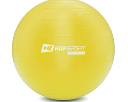 Фітбол Hop-Sport 45cm HS-R45YB yellow + насос