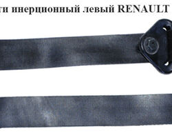 Ремень безопасности инерционный левый RENAULT KANGOO 08-12 (РЕНО КАНГО) (8200448753, 8200448759)