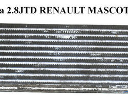 Радиатор интеркулера 2.8JTD RENAULT MASCOTT 99-10 (РЕНО МАСКОТТ) (5010382814, 96768, 6095J8-1, 6095J81X)