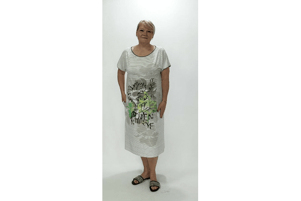 Жіноче літнє плаття в смужку 54 - NaVolyni.com