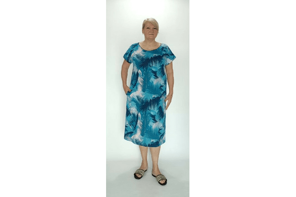 Жіноча трикотажна сукня літо 54 - NaVolyni.com