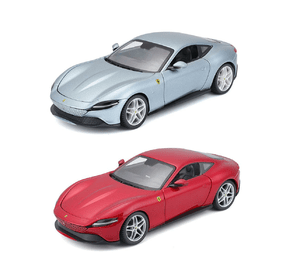 Автомодель — Ferrari Roma (асорти сірий металік, червоний металік, 1:24)