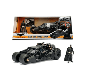 Машина металева Jada 'Бетмен (2008)' Бетмобіль Темного Лицаря з фігуркою Бетмена, масштаб 1:24, 8+