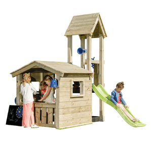 Дитяча ігрова вежа з будиночком Blue Rabbit LOOKOUT