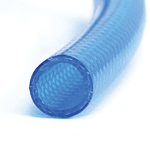 Шланг для води тришаровий, синій, 1/2", 20 м, армований, PVC INTERTOOL GE-4053 - NaVolyni.com, Фото 2