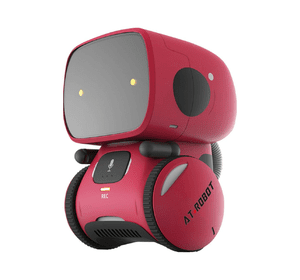 Інтерактивний робот із голосовим керуванням — AT-ROBOT (червоний)