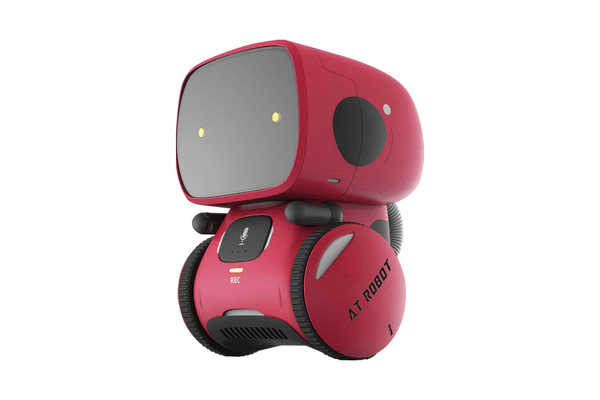 Інтерактивний робот із голосовим керуванням — AT-ROBOT (червоний) - NaVolyni.com