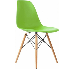 Крісло для кухні на ніжках Bonro В-173 FULL KD зелене