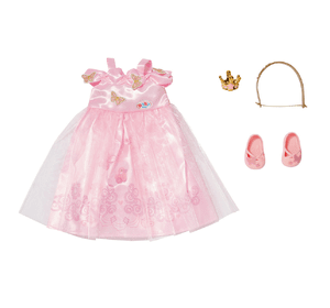Набір одягу для ляльки BABY BORN — ПРИНЦЕСА (сукня, туфлі, корона)