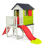 Ігровий будиночок на совях із гіркою 150 см Smoby 810800 - NaVolyni.com, Фото 1