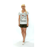 Трикотажна жіноча піжама футболка та шорти - NaVolyni.com, Фото 2