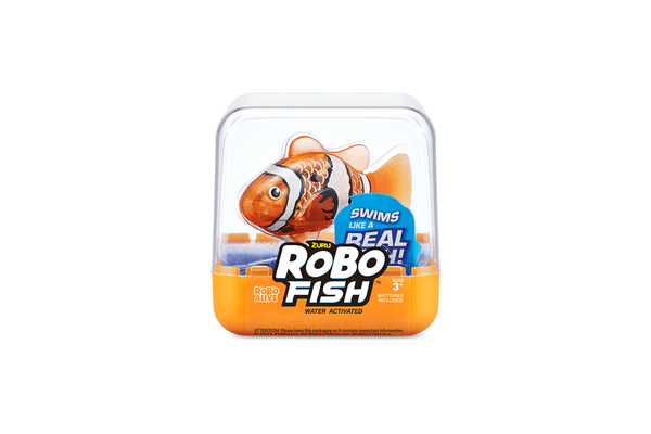 Інтерактивна іграшка ROBO ALIVE S3 — РОБОРИБКА (жовтогаряча) - NaVolyni.com
