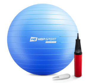 Фітбол Hop-Sport 75cm HS-R075YB blue + насос