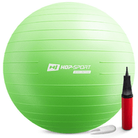 Фітбол Hop-Sport 85cm HS-R085YB green + насос