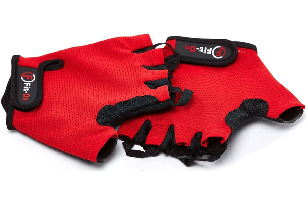Рукавички тренувальні Fit-On Glove L Red-Black - NaVolyni.com