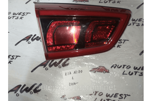 Ліхтар лівий у кришку багажника Kia Niro 2016-2020 92403-G5130 - NaVolyni.com