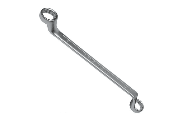 Ключ накидний 8-9 мм, CrV, покриття сатин-хром PROF DIN3113 INTERTOOL XT-1208 - NaVolyni.com