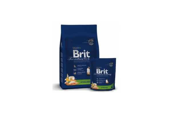 Brit Premium Sterilized для стерилизованных кошек. Вес  1,5 кг - NaVolyni.com