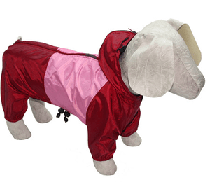 Дощовик з капюшоном – болон без підкладки, застібається блискавкою на спинці. Захистить від дощу літом. Для всіх порід собак. 15 розмірів.