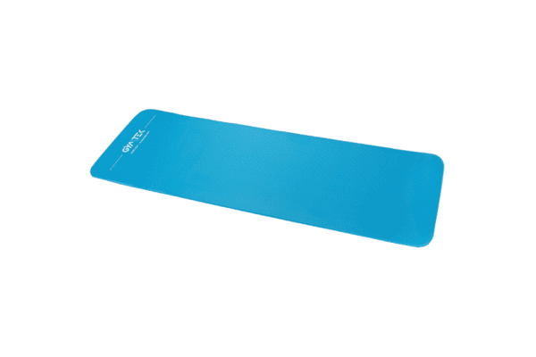 Килимок (мат) для фітнесу та йоги Gymtek NBR 1,5 см голубий * - NaVolyni.com
