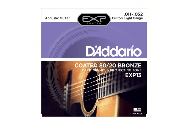 D`ADDARIO EXP13 EXP 80/20 BRONZE CUSTOM LIGHT 11-52 - NaVolyni.com