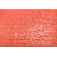 Самоклеюча 3D панель 007-3 помаранчева цегла