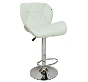 Барний стілець зі спинкою Bonro B-087 білий (2 шт)