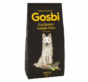 Корм Gosbi Exclusive Grain Free Adult Fish Medium 12 кг