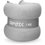 Обважнювачі Gymtek для рук і ніг 2х1 кг сірий - NaVolyni.com, Фото 2