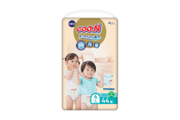 Трусики-підгузки GOO.N Premium Soft для дітей 9-14 кг (розмір 4(L), унісекс, 44 шт.) - NaVolyni.com