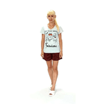 Трикотажна жіноча піжама футболка та шорти 52 - NaVolyni.com, Фото 1