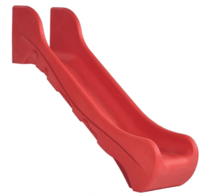Гірка для дитячого майданчика Bronco 242 см. HDPE пластик Червоний
