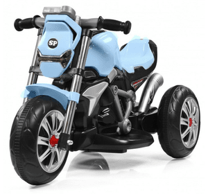 Дитячий електромотоцикл SPOKO M-3196 блакитний