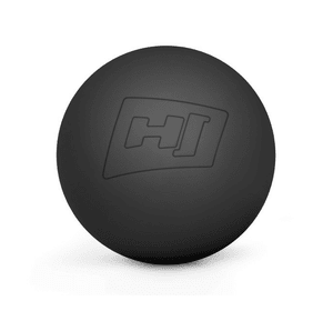 Силіконовий масажний м'яч 63 мм HS-S063MB black