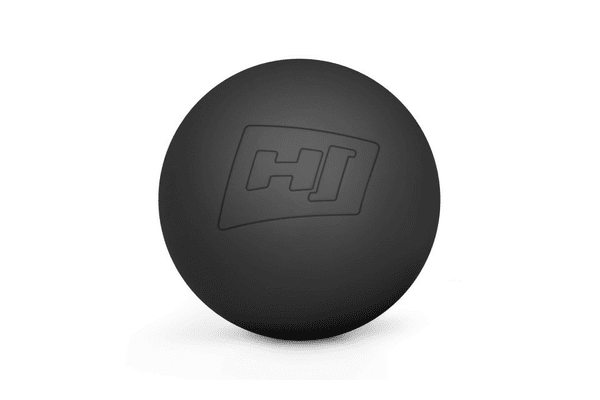 Силіконовий масажний м'яч 63 мм HS-S063MB black - NaVolyni.com