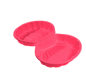 Пісочниця-басейн, 88х74х21 см, рожева, 18+