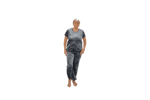 Велюровий костюм футболка та штани 56 - NaVolyni.com