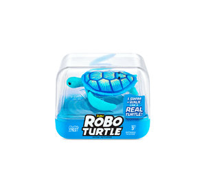Інтерактивна іграшка ROBO ALIVE — РОБОЧОРАПАХА (блакитна)