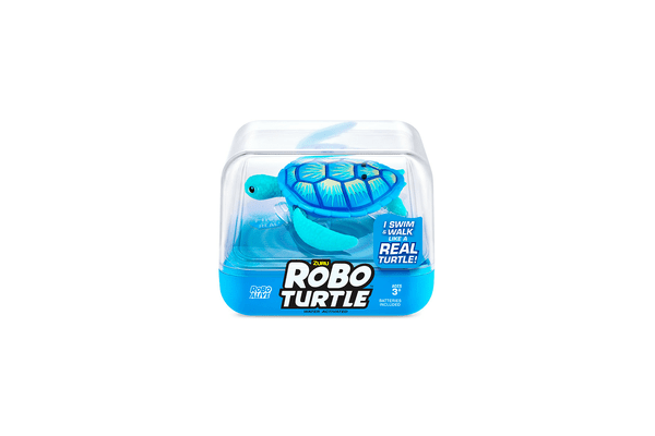 Інтерактивна іграшка ROBO ALIVE — РОБОЧОРАПАХА (блакитна) - NaVolyni.com
