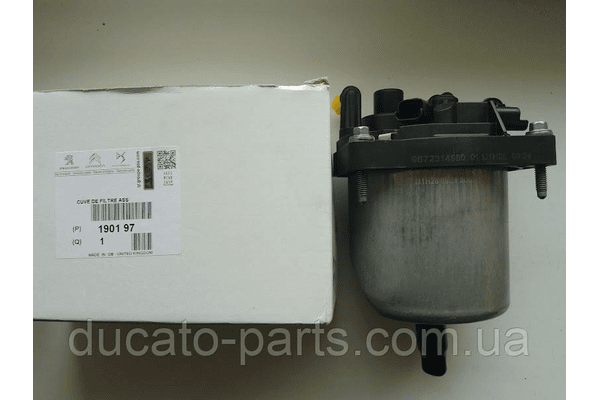 Корпус паливного фільтра з підкачуванням Peugeot Expert III 9672314980, 1901 97 - NaVolyni.com