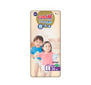 Трусики-підгузки GOO.N Premium Soft для дітей 12-17 кг (розмір 5(XL), унісекс, 36 шт.)