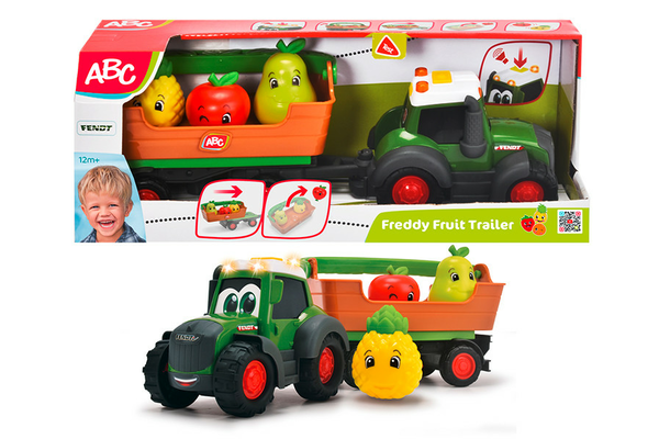 Фермерський трактор ABC 'Фредді з фруктами' зі світло. та звук. ефект., 30 см, 12 міс.+ - NaVolyni.com