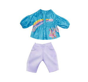 Набір одягу для ляльки BABY BORN — КІЖУАЛ СЕСТРИЧКИ (блакитний)
